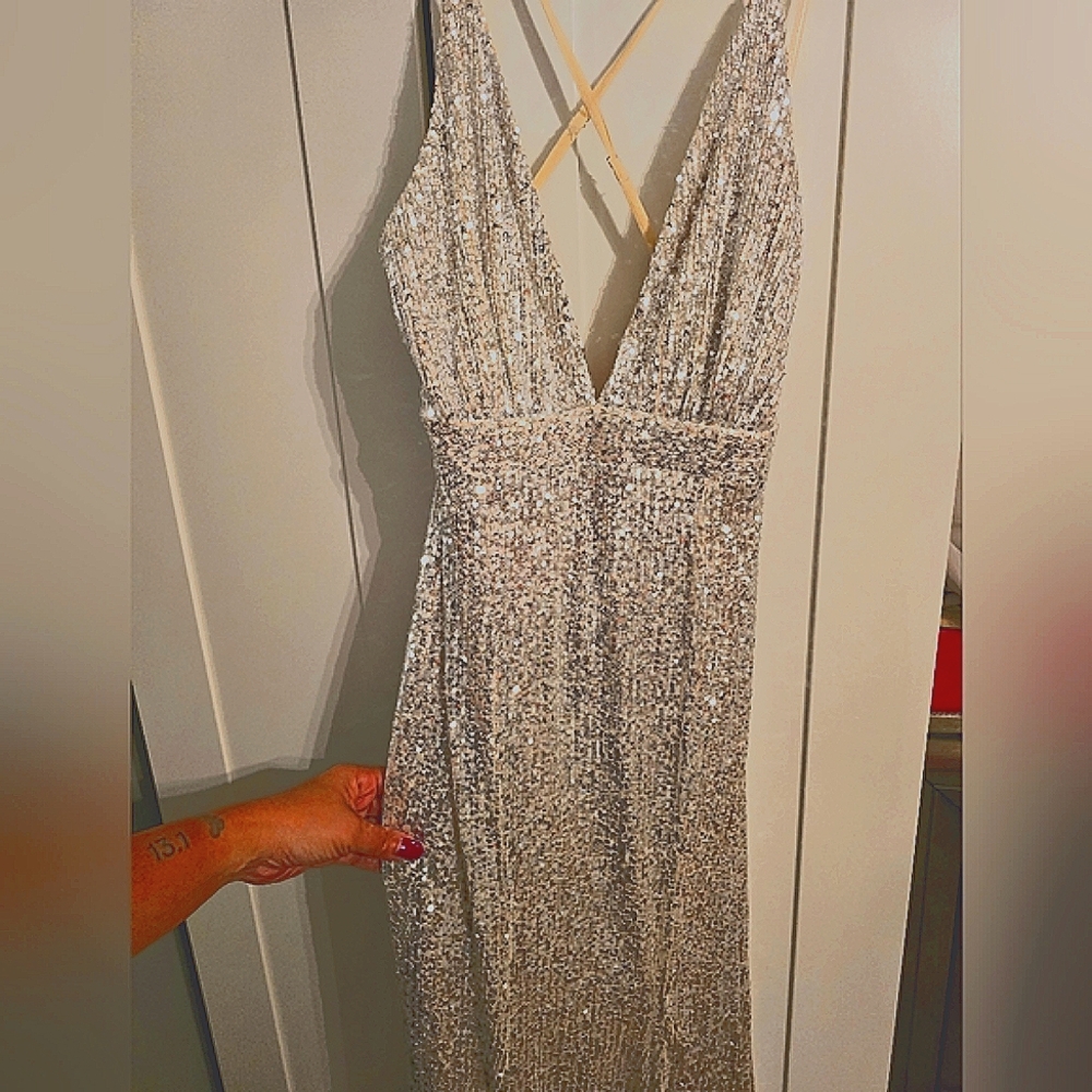 Evening Gown Prom Dress Sz L